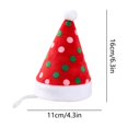 thumbnail image 3 of Christmas Pet Hat for Small Medium Dogs and Cats, Cute Santa Hat Holiday Costume Accessory for Christmas Parties and Photoshoots, 3 of 6