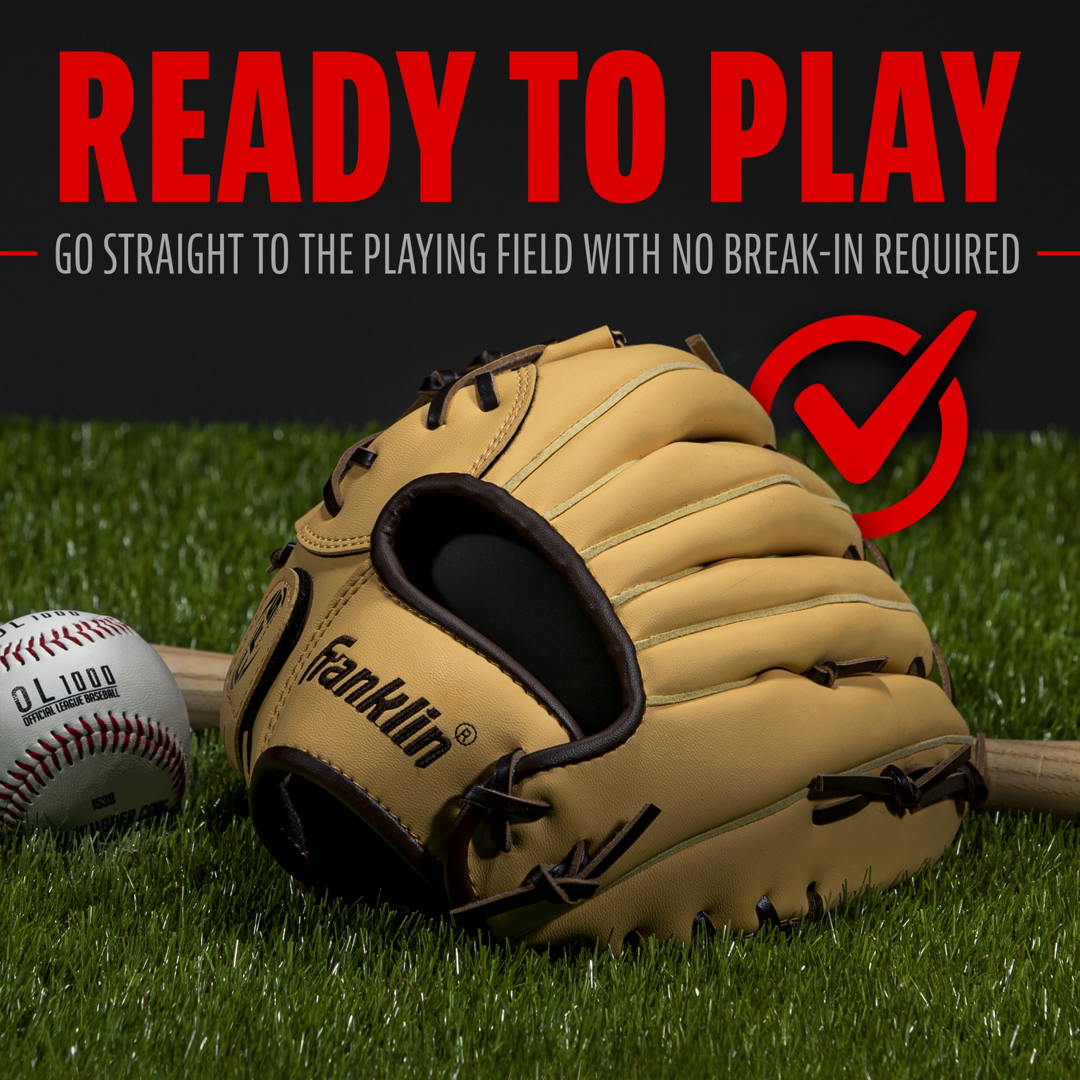 '24-'25LEVEL（レベル）REBEL MITT/size M Franklin Sports Field Master Baseball + Softball Glove
