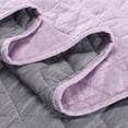 thumbnail image 6 of Sonive 60" x 80" Cooling Blanket for Hot Sleepers, Dual-Sided Cool Summer Blanket Lightweight Portable for Gym, Travel, Picnic, Camping (Twin, Light Purple Grey), 6 of 7