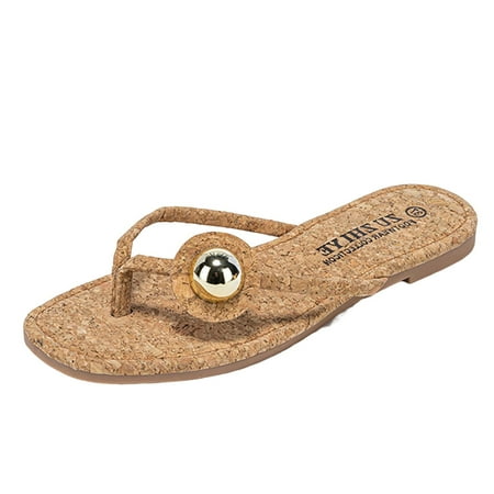 

Ladies Shoes Fashionable Flip Flops Comfortable Soft Flip Flops Beach Flip Flops Bling Flip Flops Women Size 5 Womens Memory Foam Flip Flop