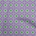 thumbnail image 1 of oneOone Velvet Purple Fabric Arabic Moroccan Diy Clothing Quilting Fabric Print Fabric By Yard 58 Inch Wide, 1 of 5