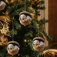 thumbnail image 3 of Adorno Navideño de Animales Del Bosque de 10 Cm | Colgante Acrílico para Árbol de Navidad | Decoración Caprichosa de Animales Del Bosque | Ideal para Árboles, Coronas, Centros de Mesa y Regalos, 3 of 6