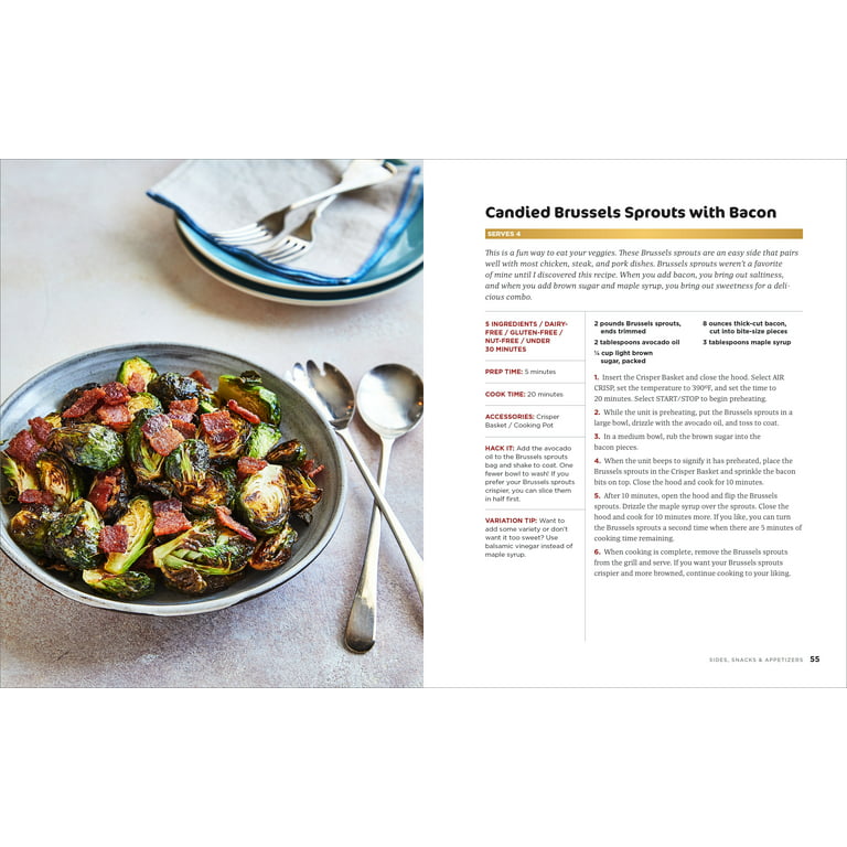 Ninja Foodi XL Pro Grill & Griddle Cookbook for Beginners: 75 Recipes to  Grill, Sear, BBQ, Griddle, and Crisp (Ninja Cookbooks)