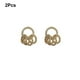thumbnail image 5 of Minnieouse 2 pendientes de aleación, joyería de moda, diseño elegante exquisito, accesorio DIY para fiesta, hebilla brillante a prueba de herrumbre, Ropa, zapatos y accesorios Miscelánea Minnieouse AP019049-01, 5 of 6