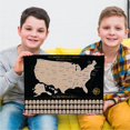 thumbnail image 3 of Póster Scratch Off Map + 63 parques nacionales de EE. UU. Comasol, 3 of 9
