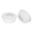 thumbnail image 1 of Uxcell 2-Pack 1.43 Inch Drill Hole, 1 Inch ID Grommets de Caucho de Silicona para Cableado, Tapones de Agujero, Escritorio, Tubería de Agua, Hidropónico, Riego [Blanco], 1 of 1