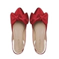 thumbnail image 3 of Balerina Para Mujer CASTALIA 124-88 Rojo Con Moño CASTALIA 124-88, 3 of 3