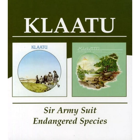 Klaatu - Sir Army Suit / Endangered Species - Rock - CD