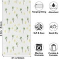 thumbnail image 3 of Palm Tree Sun Beach Towel Microfiber Thin Lightweight Beach Towel 31"x61" Large Soft Long Pool Towel Lightweight Towel Blanket for Beach Swim Gym Quick Dry Bath Sheet Towel, 3 of 15