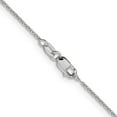 thumbnail image 6 of Auriga Fine Jewelry 14K White Gold 1.1mm Cable Chain Necklace 22inch for Women, 6 of 6
