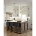 thumbnail image 3 of Progress Lighting Vertex 1-Light Semi-Flush Mount, Brushed Nickel, Etched Glass Shade, 3 of 12