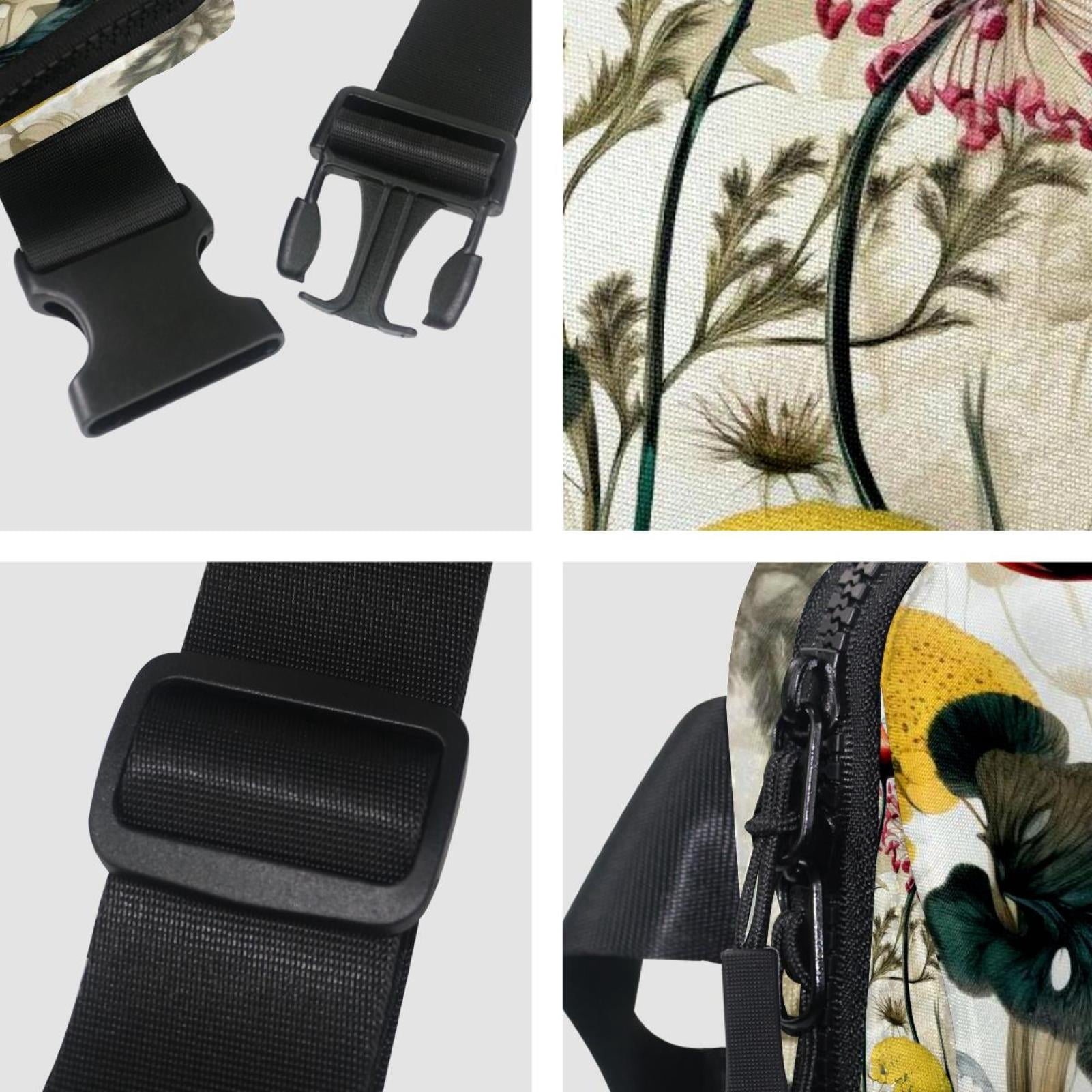 Ink plants Lightweight and Adjustable Running Belt Waist Pack Waist Bags for Unisex with Extension Strap