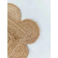 thumbnail image 6 of Weaving Village Scalloped Natural Jute Area Rug, 6 of 6