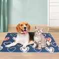 thumbnail image 2 of Tapis de Propreté pour Chien Couverture Réutilisable Absorbante Couche Lavable Tapis d'Entraînement pour Chiot Lit pour Animaux Tapis d'Urine Housse de Siège de Voiture pour Animaux, 2 of 5