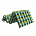 thumbnail image 2 of Abstract Foldable Mattress, Retro Rounds Illustration, 74.8" x 35.4", Multicolor, by Ambesonne, 2 of 6