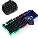 thumbnail image 2 of Juego de teclado y mouse Nuevo USB Keyboard-GTX300 Black Edition Luminous Ormromra LL-0144, 2 of 6