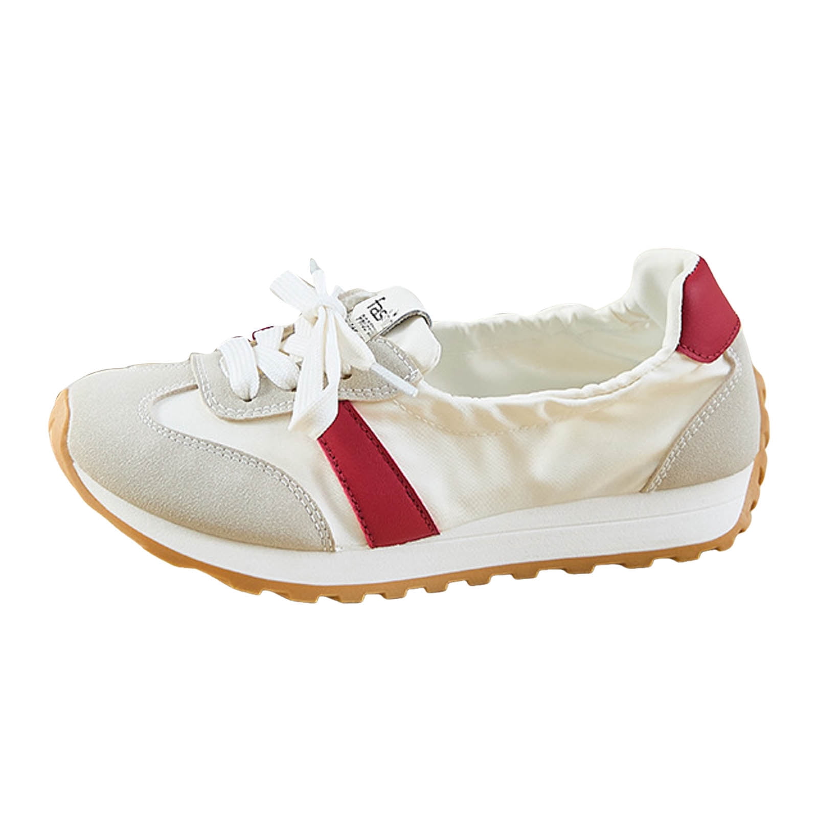 Womens Casual Fashion Sneakers Comfort Trendy Elastic Slip on Walking Flats Non Slip Nursing Work Loafers