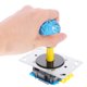 thumbnail image 2 of Piezas de consola con mango de Joystick de repuesto, controlador de Joystick reutilizable, 2 of 5