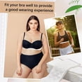 thumbnail image 4 of Scheam White Bra Liners,3 Pack Breathable Under Breasts Pads,Reusable Absorbent Sweat Pads,17 x 3 Inch Washable Breasts Liners,for Women Absorb Sweating Breastfeeding, 4 of 7
