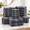 01: Cool Grey-24 Piece Towel Set, variant on Large Bath Sheets Absorbent Quick Dryton 4 Pack - Black
