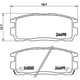 thumbnail image 2 of BALATAS BAJOS METALES CAPTIVA SPORT 2009 CHEVROLET 3.6L V6 Traseras BREMBO ., 2 of 5