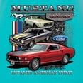 thumbnail image 3 of Wild Bobby Ford Mustang Untamed Spirit Mens Cars and Trucks Women Racerback Tank Top, 3 of 6