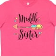 thumbnail image 4 of Inktastic Middle Sister- Dots and Arrow Youth T-Shirt, 4 of 5