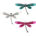 thumbnail image 1 of BRIGHTFUFU 3 Pcs Broche en Tissu pour Femmes Libellule Pin Accessoires en Résine, 1 of 8