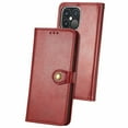 thumbnail image 3 of Mantto Wallet Case for iPhone 13 Pro Max with Card Holder Slots, Folio Premium PU Leather Magnetic Flip Cover with Kickstand, ShockProof TPU Interior Case Compatible with iPhone 13 Pro Max, Red, 3 of 9