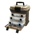 thumbnail image 1 of Plano Medium Rack System Organizer w/ 3 Boxes & Top Storage, Sandstone, 1 of 4