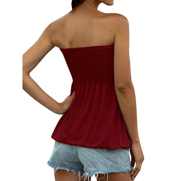 HYKEＷＯＯＬ　ＳＴＲＡＰＬＥＳＳ　ＴＯＰ 71HRpwhLI9L.jpg
