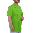 thumbnail image 3 of Men's Chef Coat Short Sleeve Chef Jacket, 3 of 5