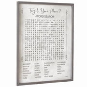Bathroom Testamonials Wall Sign - Humorous Art with Rustic Design