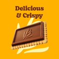 thumbnail image 2 of Choco Biscuit Cookies, 25.3 oz (Pack of 40) - Crispy & Delicious Chocolate Cookies, Individually Wrapped for Snacks, Dessert & Lunch Boxes - 2 Cookies per Pack, 2 of 5