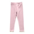 thumbnail image 4 of cfhntfmh Toddler Girls Pajama Pants Soft Stretch Elastic Waisted Loungewear Baby Boys Comfy Ribbed Pjs Bottoms Sleepwear, 4 of 5