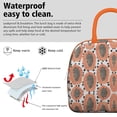 thumbnail image 3 of Lunch Bag Lunch Box for Women Reusable Insulated Lunch Bags,Water-Resistant Orange Papaya Cooler Lunch Tote Bag, Large Capacity for Work Travel Picnic, 3 of 6