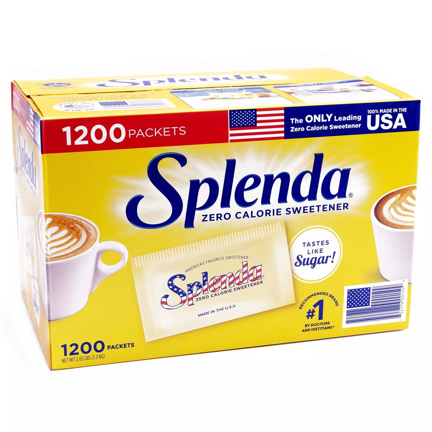 Splenda No Calorie Sweetener 1,200 Ct