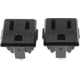 thumbnail image 2 of Black US 3 Pins Power Socket Plug 2PCS Black US Type Industrial Plug AC 125V 15A Applicable to Power Socket Connectors for Households Laboratory Equip, 2 of 4