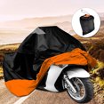 thumbnail image 2 of Funda para motocicleta XXL, funda impermeable antipolvo para motocicleta, banda elástica inferior para motocicletas de hasta 116 pulgadas, material de primera calidad, protección solar para todo tipo, 2 of 6