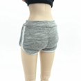 thumbnail image 1 of Pantalones cortos femeninos Perfke Gris 1/6 colección de Ropa de Muñeca regalos para adultos 12 pulgadas, 1 of 9