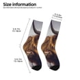 thumbnail image 2 of Sigee Yak for Premium Children's Socks Unisex School Kids Boys Girls,Soft and Comfy Kids' Socks, 2 of 5