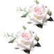 thumbnail image 2 of 2 juegos, flor de muñeca de boda, flor de muñeca de rosa de dama de honor, adecuada para celebraciones de aniversario de boda, bailes, fiestas, decoración del hogar., 2 of 6