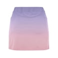 thumbnail image 6 of MIXUE Skirts For Women Summer Gradient Print Elastic High Waist Yoga Sports Mini Tennis Skirt Streetwear,Pink,S, 6 of 6