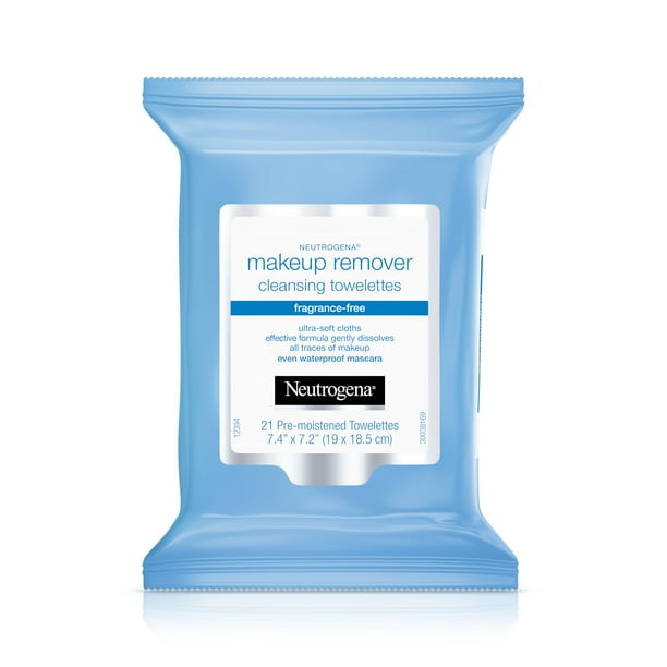 Neutrogena Makeup Remover Cleansing Towelettes, 21 Towelettes Walmart