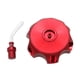 thumbnail image 3 of Tapa de tanque de gasolina de combustible de gas de aluminio CNC para Dirt/Pit Bike ATV Quad (Rojo) JShteea Accesorios para autos y motos, 3 of 6