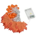 thumbnail image 1 of Cadena de luz colgante Jadeshay Guirnalda de luz hoja de arce PVC luz cálida, 1 of 8