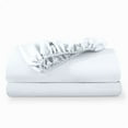 thumbnail image 1 of Sábanas Ajustables Bare Home Paquete de 2 Colección Premium 1800 Twin XL Color Blanco, 1 of 6