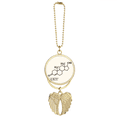 thumbnail image 1 of Desire Love Molecular Structure Car Keychain Angel Wing Pendant, 1 of 4