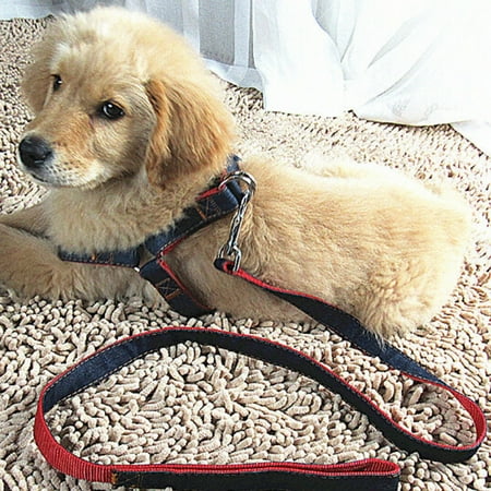 - 120cm Adjustable Pet Dog Puppy Chest Rope puppy Strap Belt Restraint Lead Harness Leash Back