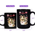 thumbnail image 4 of Happy Valentine's Day Shetland Sheepdog holding flowers Mug Sheltie Dog Lover Gifts Coffee Tea Cup - 3005, 4 of 4